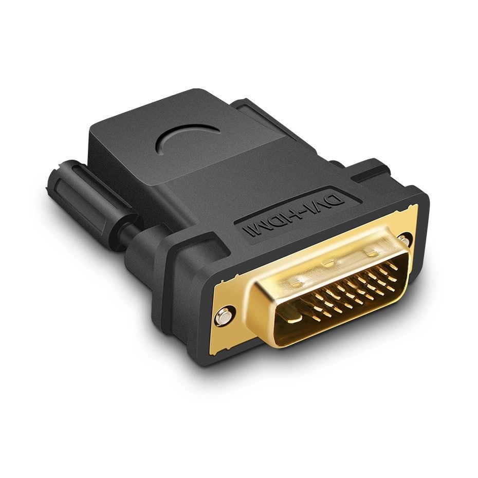 UGREEN Adapter από DVI αρσενικό σε HDMI θηλυκό μαύρο – CM326 / 20124 - Image 5