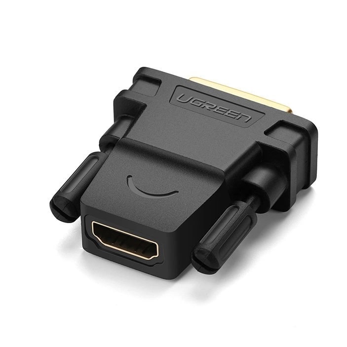UGREEN Adapter από DVI αρσενικό σε HDMI θηλυκό μαύρο – CM326 / 20124 - Image 4