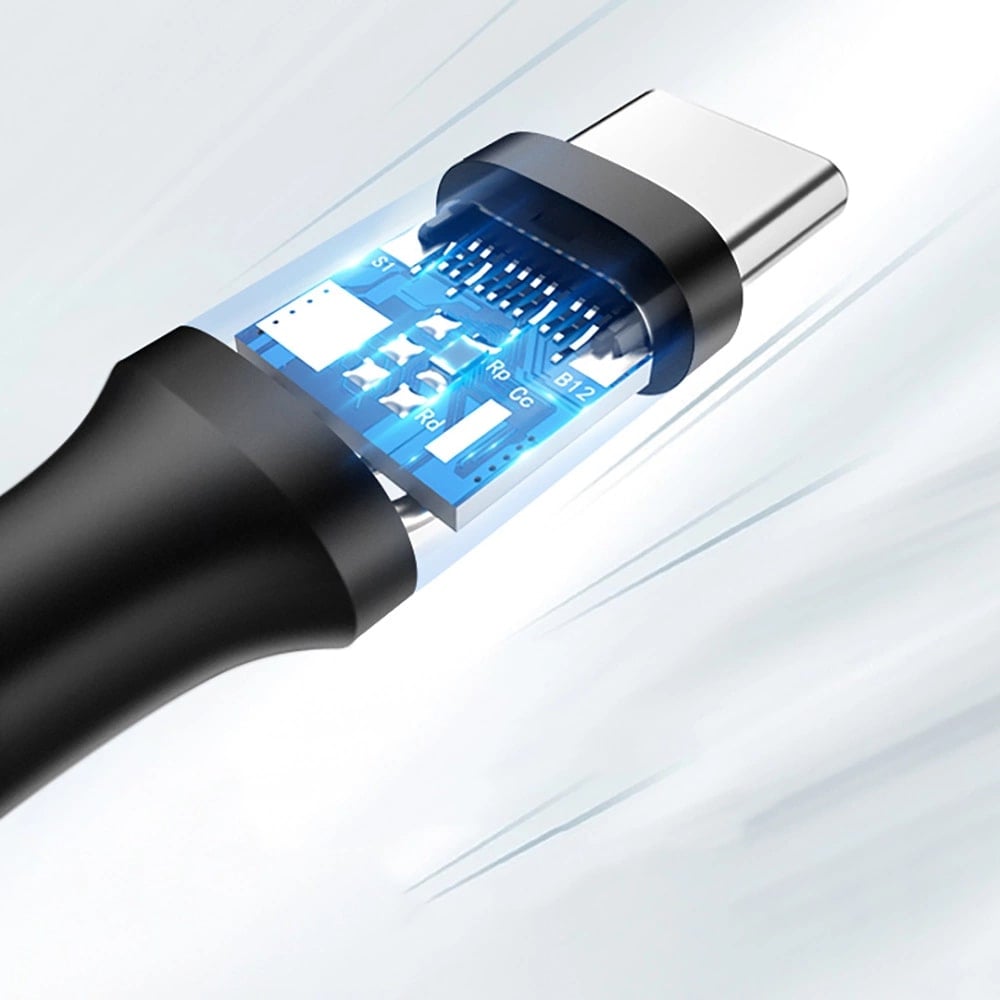 UGREEN Καλώδιο USB-A σε USB-C 0.25m 3A Nickel plating μαύρο – US287 / 60114 - Image 2