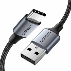 UGREEN Cable USB-A to Type-C, 60W, black – US288 / 60128