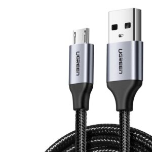 UGREEN Cable USB-A to micro USB, 1m, 2.4A black – US290 / 60146