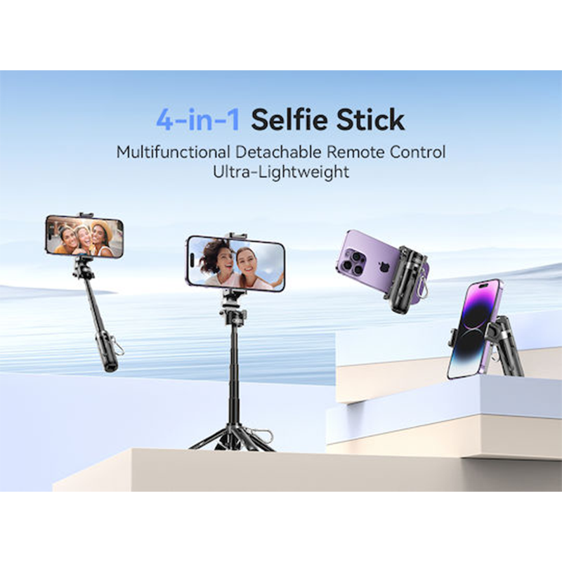 XO Tripod Stand Mini SS21, Bluetooth μαύρο - Image 7