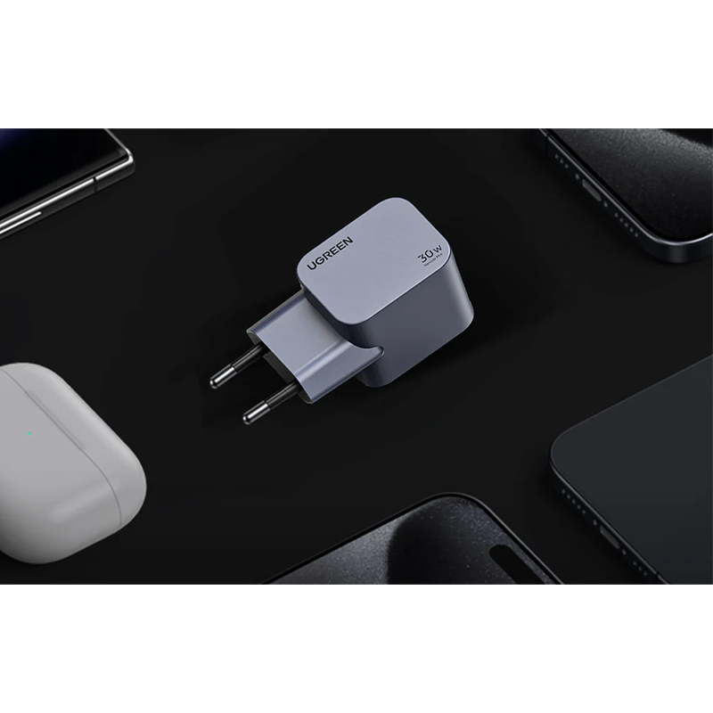 UGREEN 220V 30W, 1*USB-C, Nexode Pro GaN (space grey) – X703 / 35006 - Image 4