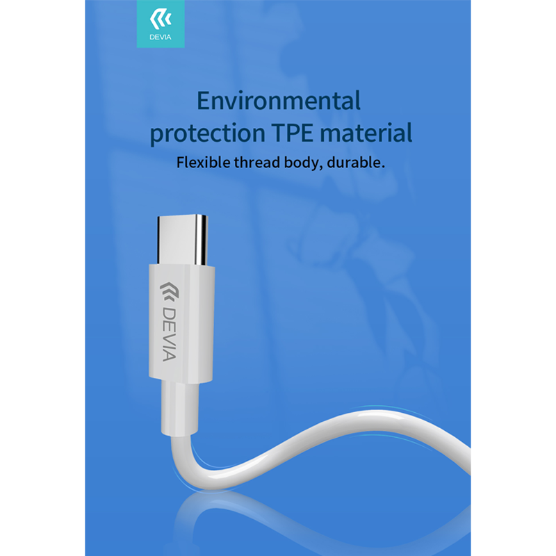 Devia adapter EC608 USB-C – jack 3,5mm λευκό - Image 11