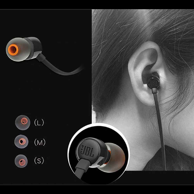 JBL T110 In-Ear Headset 3,5mm Λευκό - Image 6