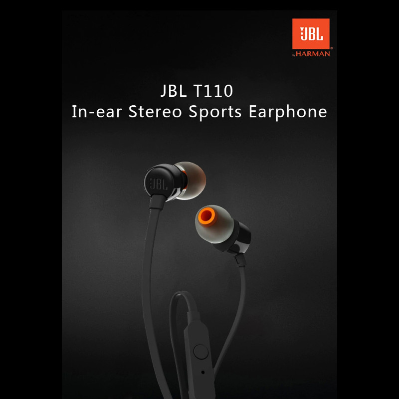 JBL T110 In-Ear Headset 3,5mm Λευκό - Image 5