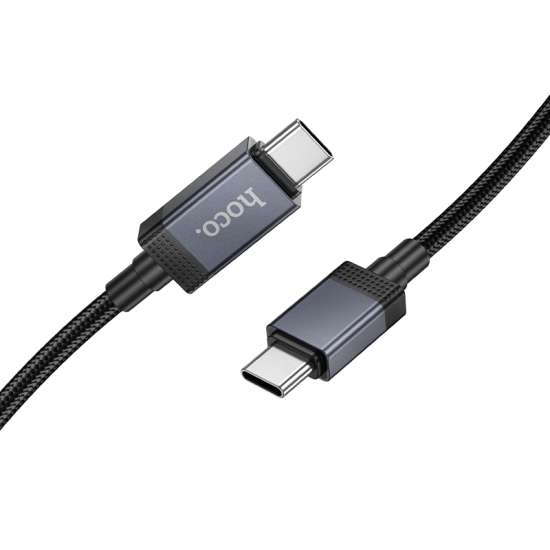 Καλώδιο USB-C σε USB-C Hoco 3A 60W με οθόνη 1m X118 μαύρο - Image 6