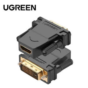 UGREEN Adapter από DVI αρσενικό σε HDMI θηλυκό μαύρο – CM326 / 20124
