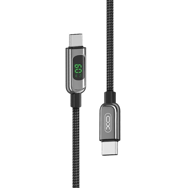 XO Cable Type-C – Type-C, 1m, 60W, NB-Q203B black