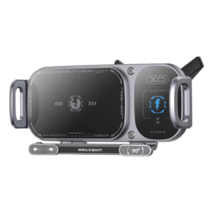 XO Holder 15W Wireless για τοποθέτηση σε σχάρα κλιματισμού, μαύρο – WX041