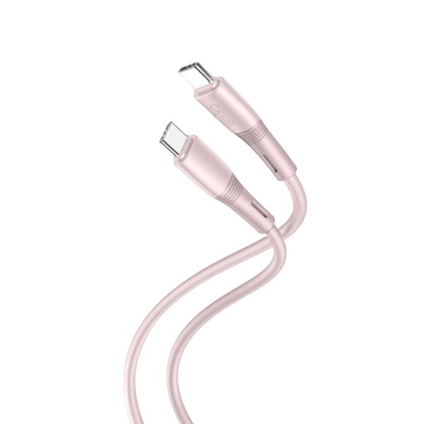 XO Cable Type-C – Type-C, 1m, 60W, NB-Q226B pink