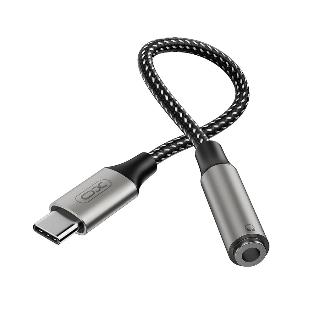 XO Adapter Type-C (male) – 3.5mm Aux (female), NB-R257C tarnish