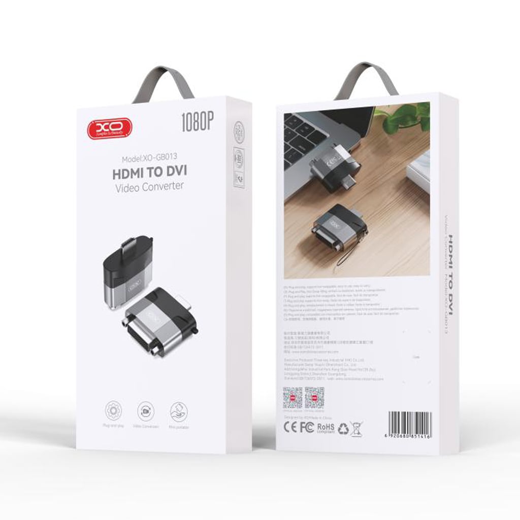 Adapter HDMI σε DVI XO GB013 tarnish - Image 2