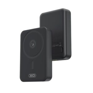 XO Power Bank 10000mAh 20W, MagSafe + βάση μαύρο – PR231