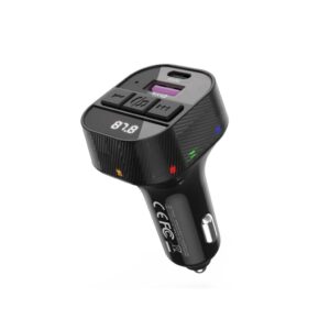 XO MP3 Wireless 30W, 1xUSB-A + 1xUSB-C, BCC17 (μαύρο)