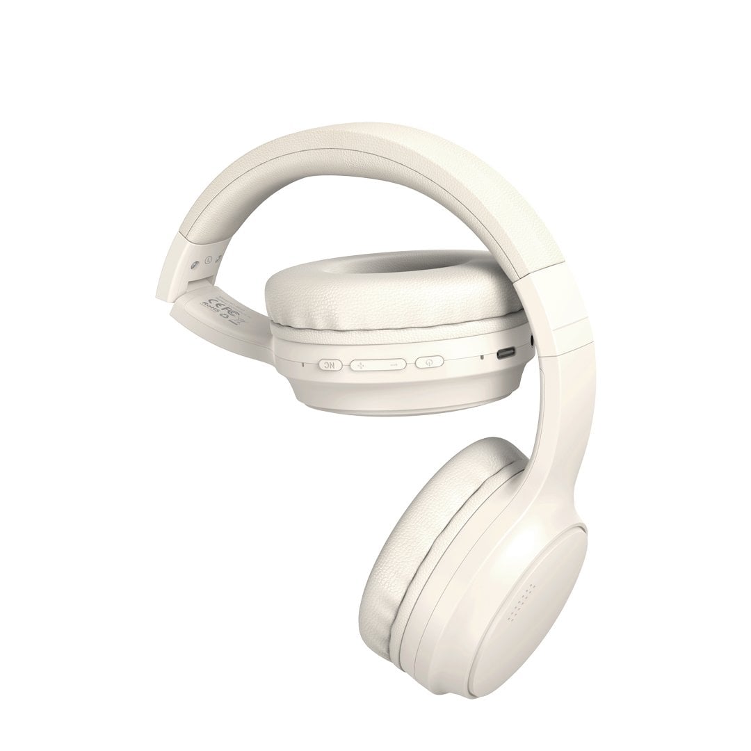XO BE41 Bluetooth ακουστικά κεφαλής ANC λευκά - Image 2