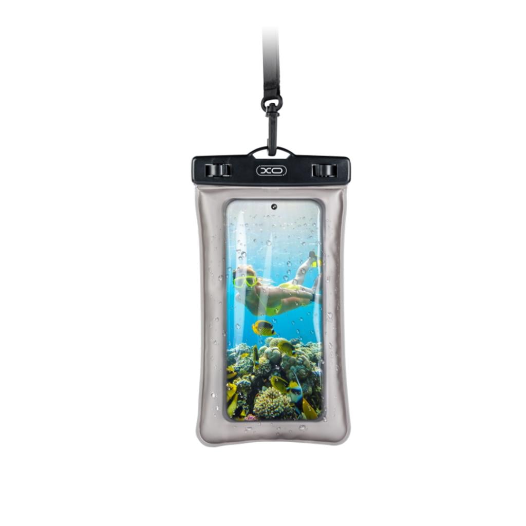 XO Αδιάβροχη Θήκη KT02 για Smartphone (Μαύρο)