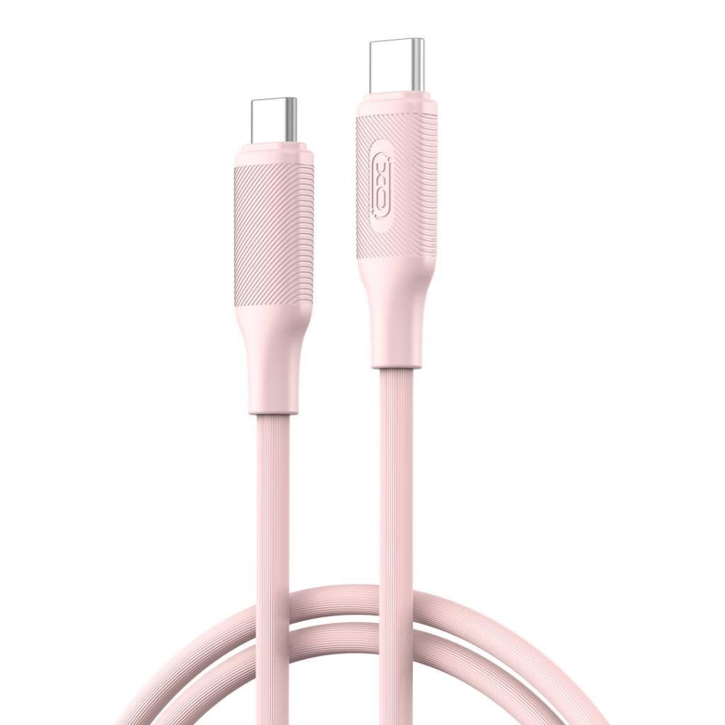 XO NB-Q265B Καλώδιο Type-C – Type-C 1M 60W PD Ροζ