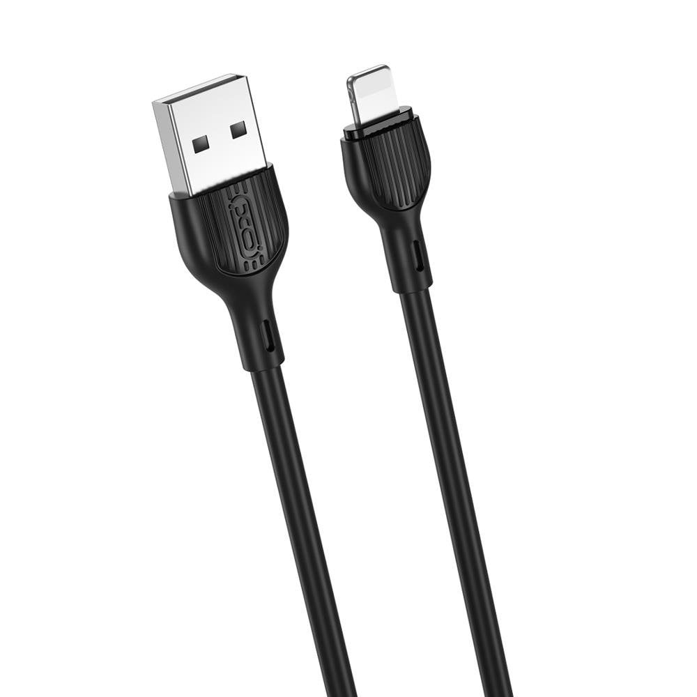 XO NB103 Καλώδιο USB-A – Type-C, 1m, 2.1A, μαύρο