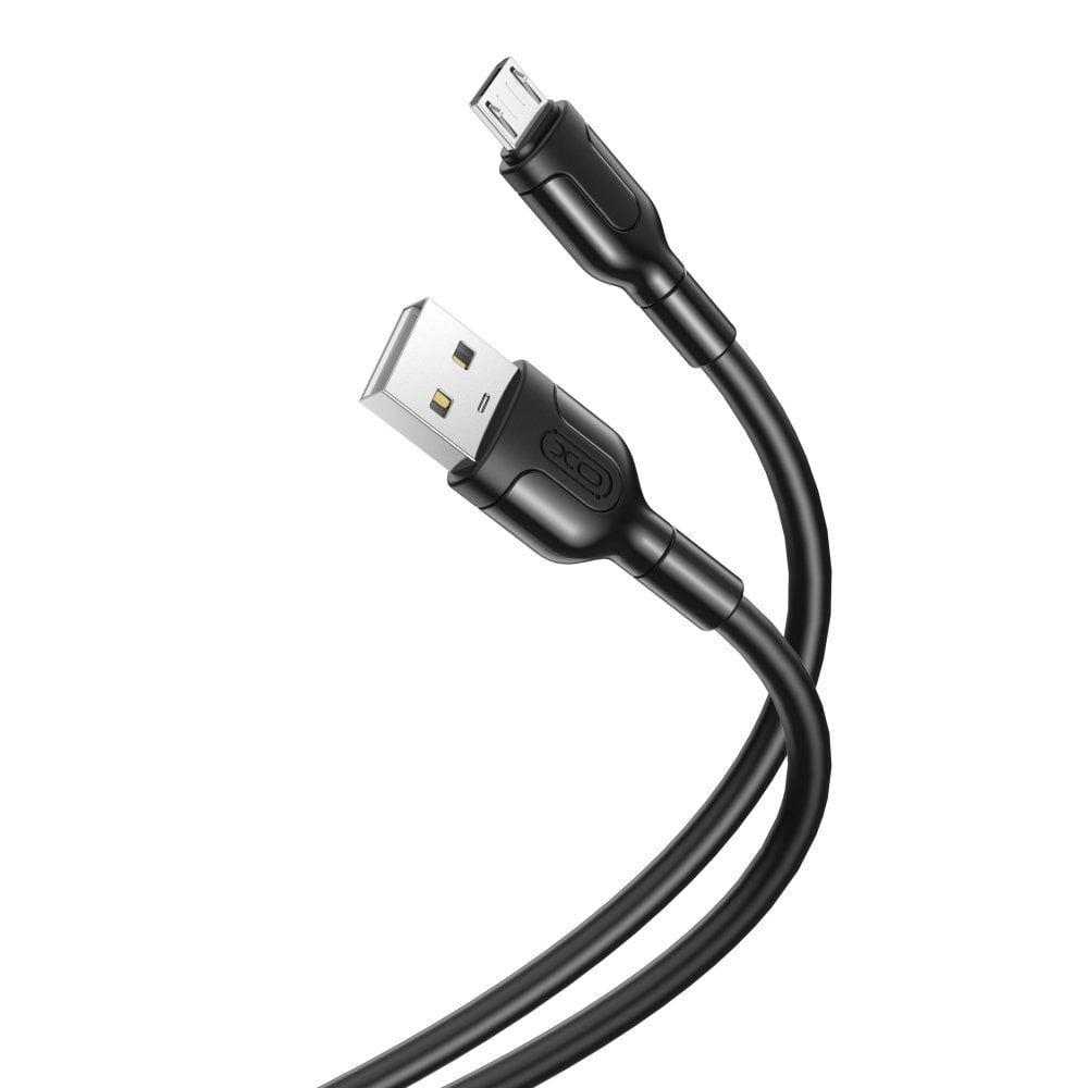 XO cable NB212 USB – microUSB 1m 2,1A black