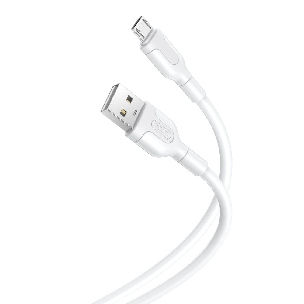 XO καλώδιο NB212 USB – microUSB 1m 2,1A Λευκό