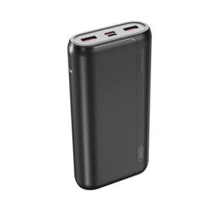 XO PR127 Power Bank 20000mAh 20W PD, 22.5W QC, μαύρο