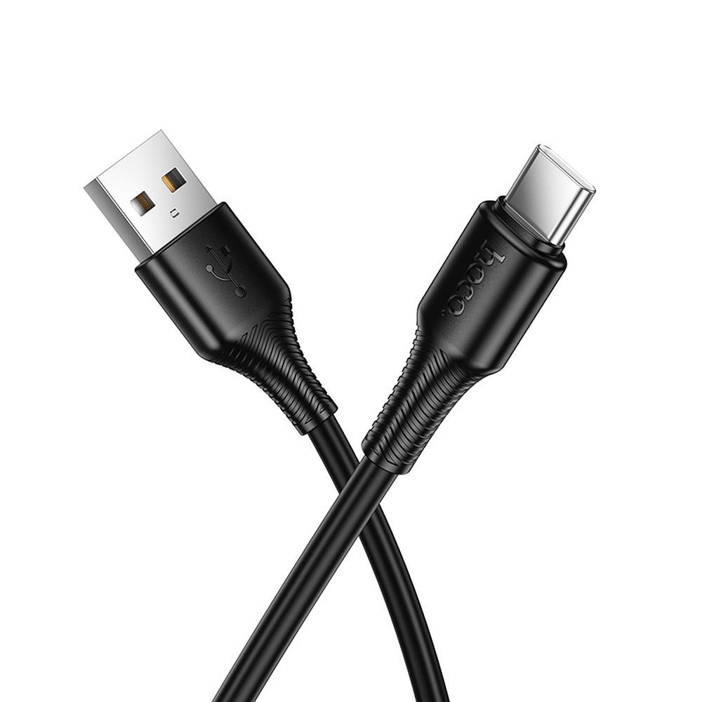 Καλώδιο USB-A σε USB-C Hoco 3A 1m X120 μαύρο - Image 3