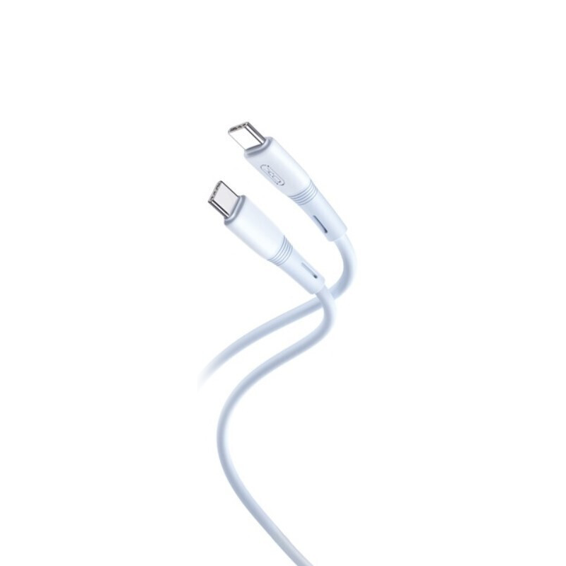 XO Cable Type-C – Type-C, 1m, 60W, NB-Q226B blue - Image 3