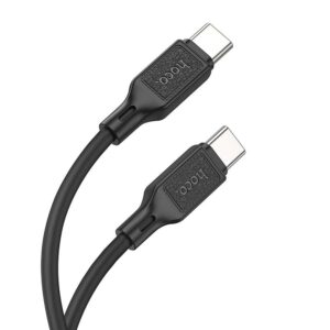 Hoco X90 καλώδιο Type C σε Type C 3A 60W 1m μαύρο