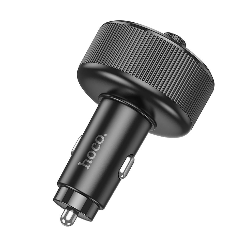 Hoco FM πομπός αυτοκινήτου Bluetooth 2x USB-A + Type-C PD QC3.0 30W E82 μαύρο - Image 5