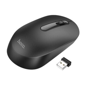 HOCO GM14 ασύρματο ποντίκι υπολογιστή 2,4G 1200dpi μαύρο