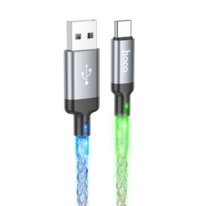 Καλώδιο USB-A σε USB-C Hoco 3A 1m U112 γκρι