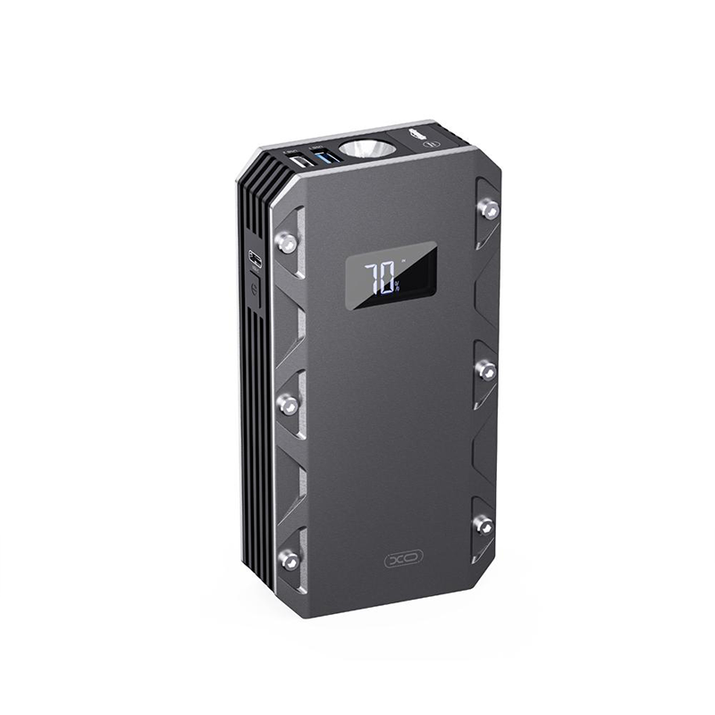 XO Power Bank/Car Jump Starter 10000mAh, 1000A + φακός, μαύρο – CZ025 - Image 4