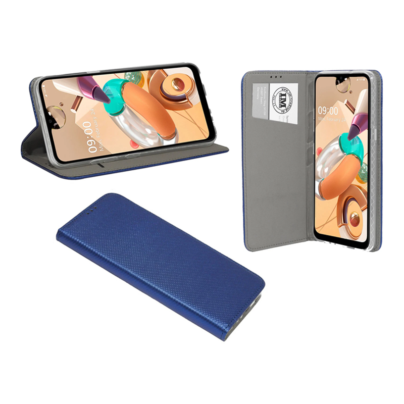 Θήκη Smart Book Magnet Samsung Book Μπλέ (SAMSUNG A37 5G) - Image 2
