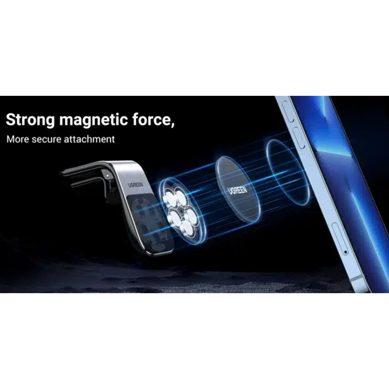 UGREEN Holder Waterfall Magnetic, black – LP290 / 80712B - Image 7