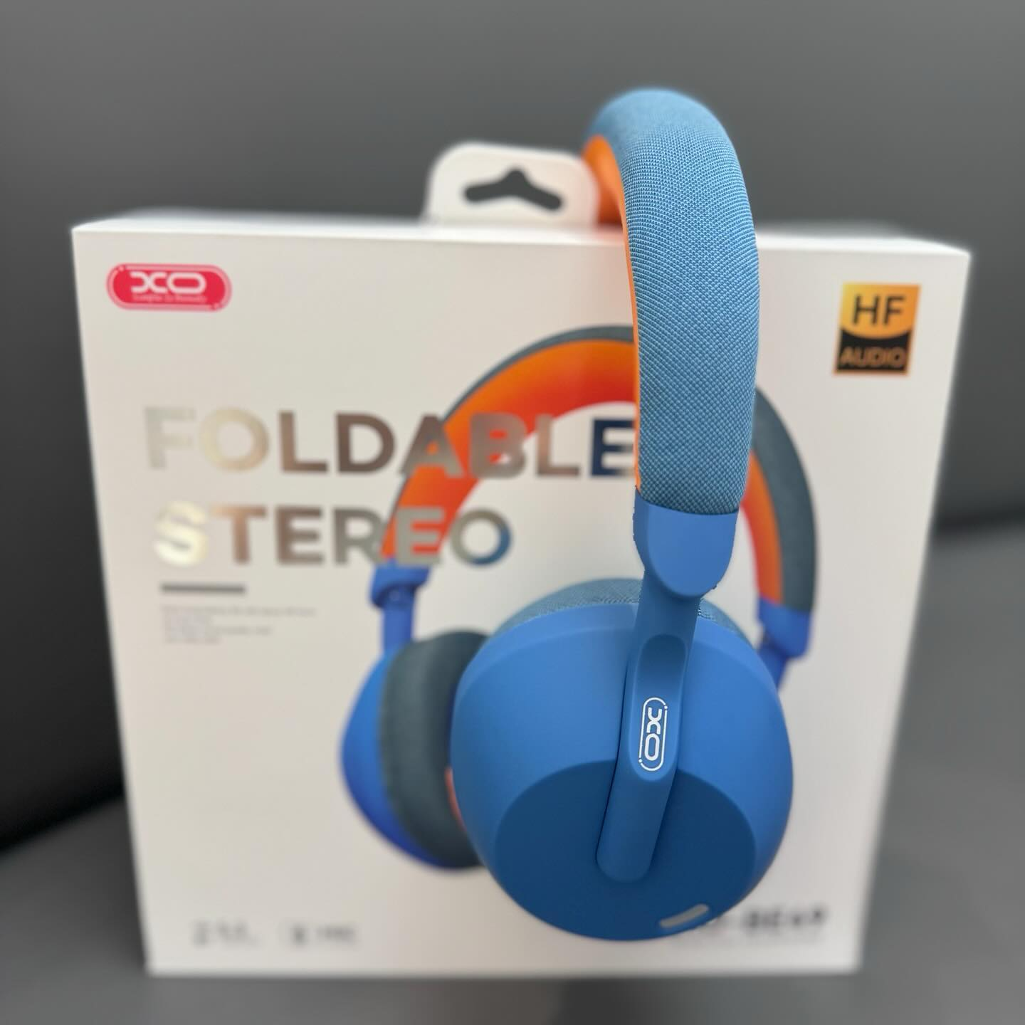 XO BE49 Bluetooth ακουστικά κεφαλής μπλε - Image 2