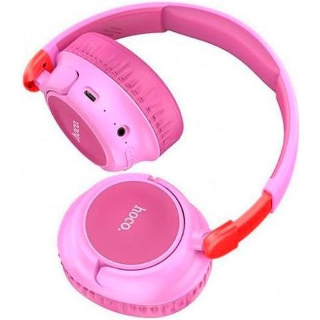 Hoco W43 Ασύρματα Bluetooth Ακουστικά Κεφαλής Μωβ - Image 3