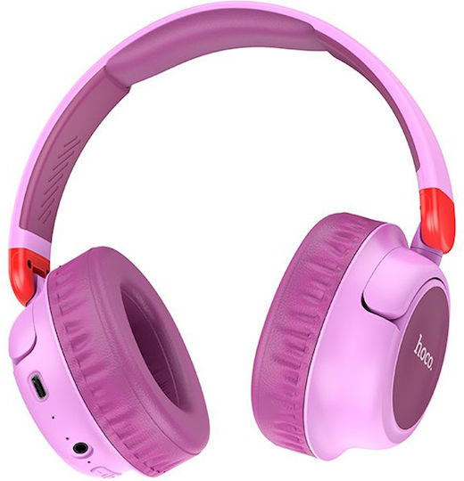 Hoco W43 Ασύρματα Bluetooth Ακουστικά Κεφαλής Μωβ - Image 9