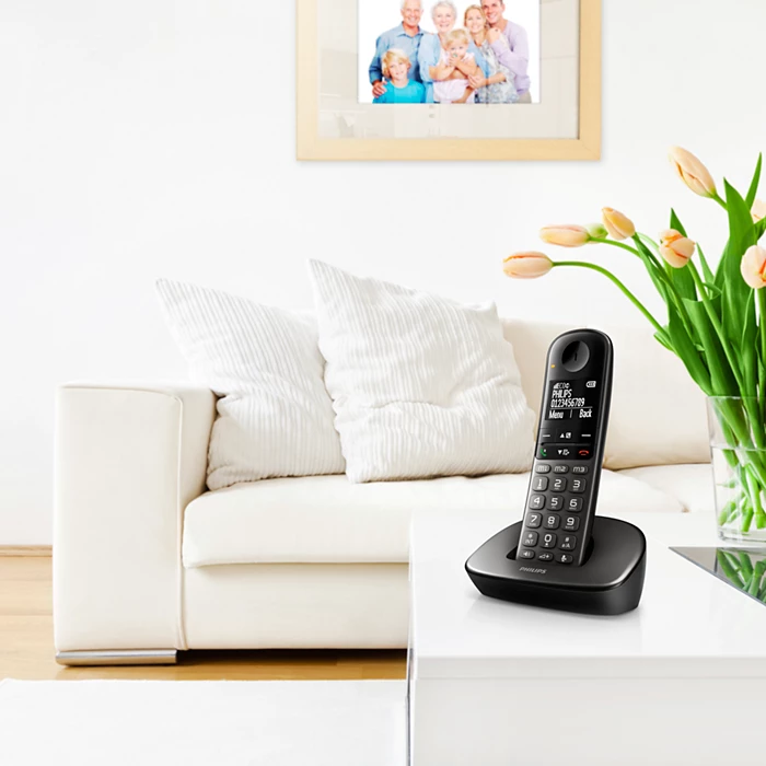 Philips XL4901DS/GRS (Ελληνικό Μενού) Ασύρματο Τηλέφωνο με Φωτιζόμενη Οθόνη και Φραγή Κλήσεων - Image 6