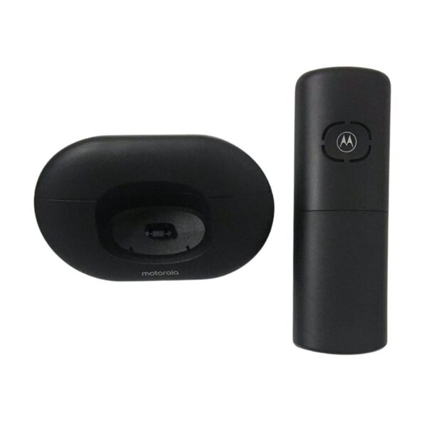 Motorola E221 Μαύρο Ασύρματο Τηλέφωνο με Φωτιζόμενη Οθόνη και Call Block - Image 6