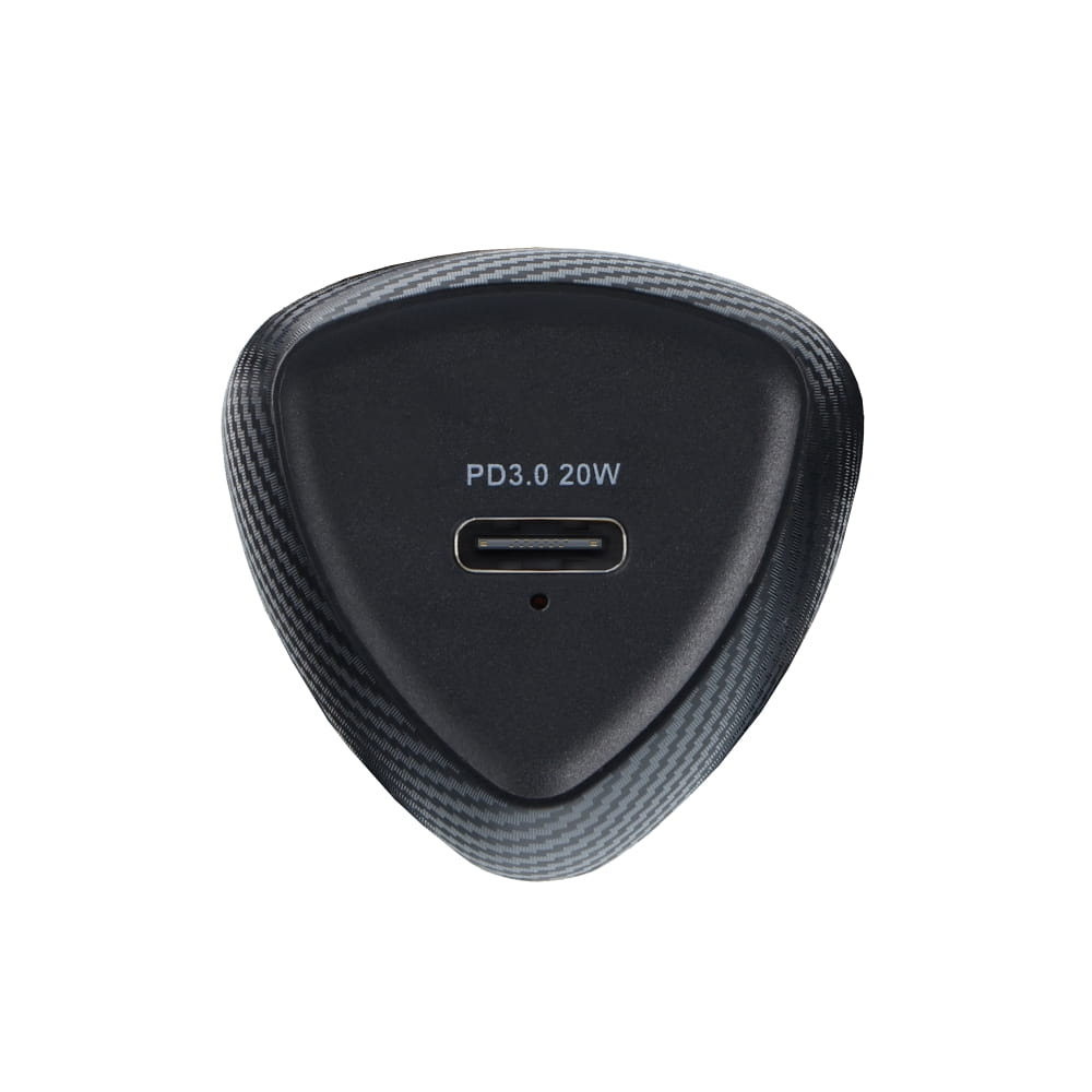 FORCELL F-ENERGY Carbon CC50-1C φορτιστής αυτοκινήτου USB-C PD 20W μαύρος - Image 6