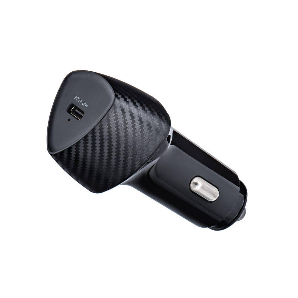 FORCELL F-ENERGY Carbon CC50-1C φορτιστής αυτοκινήτου USB-C PD 20W μαύρος - Image 5