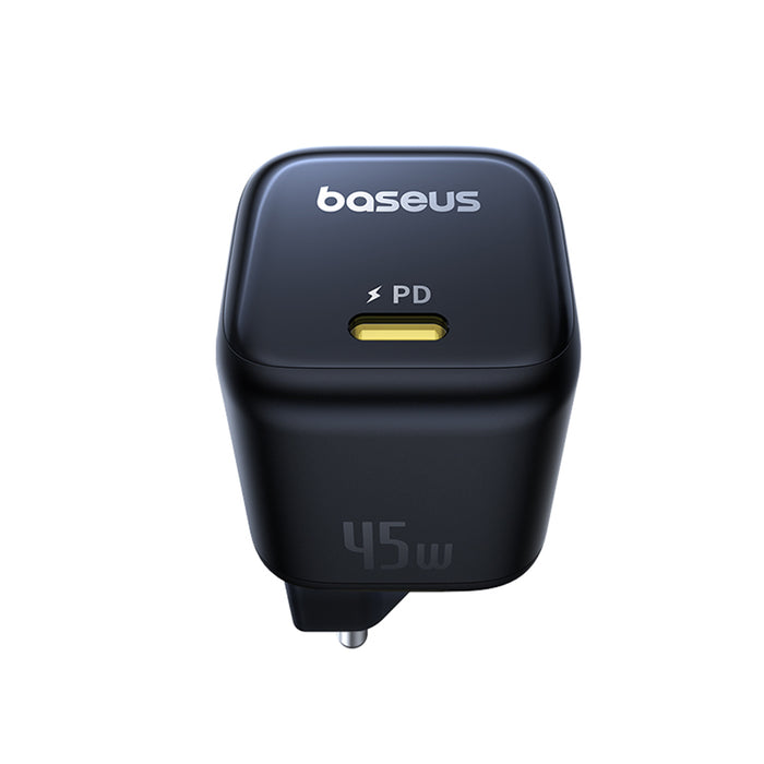 BASEUS 220V 45W, 1x USB-C, PicoGo GaN (cosmic black) – P10176800123-00 - Image 4