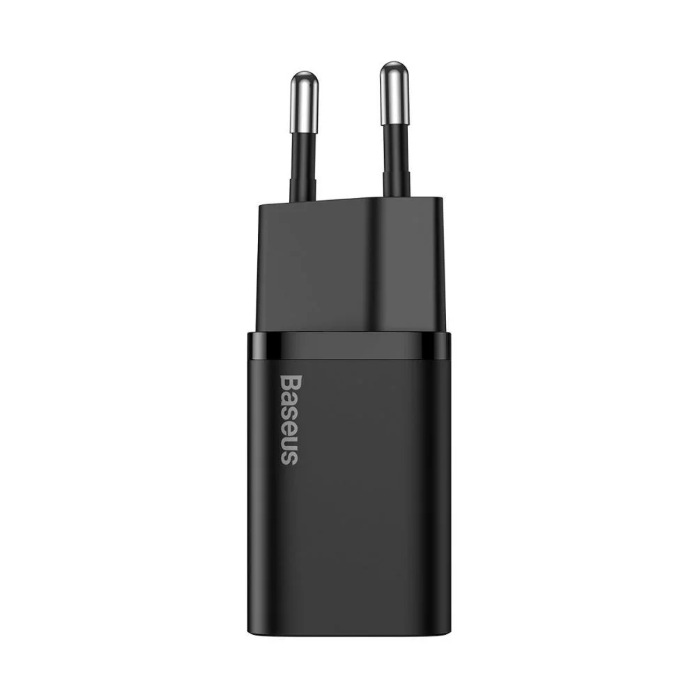 BASEUS 220V 20W, 1*USB-C, Super Si (black) – CCSUP-B01 - Image 4