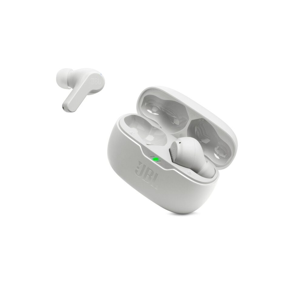 JBL Wave Beam TWS Ακουστικά Bluetooth Λευκά - Image 3