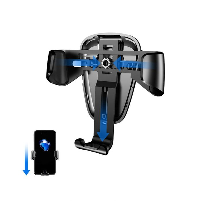 BASEUS Holder for mounting, Gravity Car Mount black – SUYL-01 - Image 4