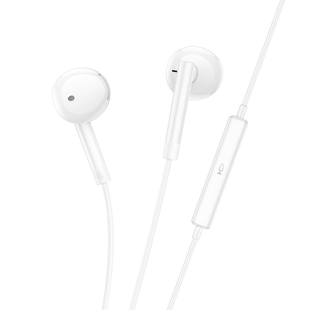 Hoco M95 ακουστικά USB Type-C με μικρόφωνο λευκά - Image 3