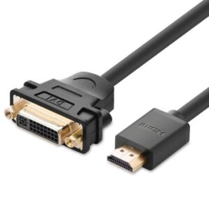 UGREEN Cable HDMI male - DVI female, 22cm 1080p black - 20136 / 20136