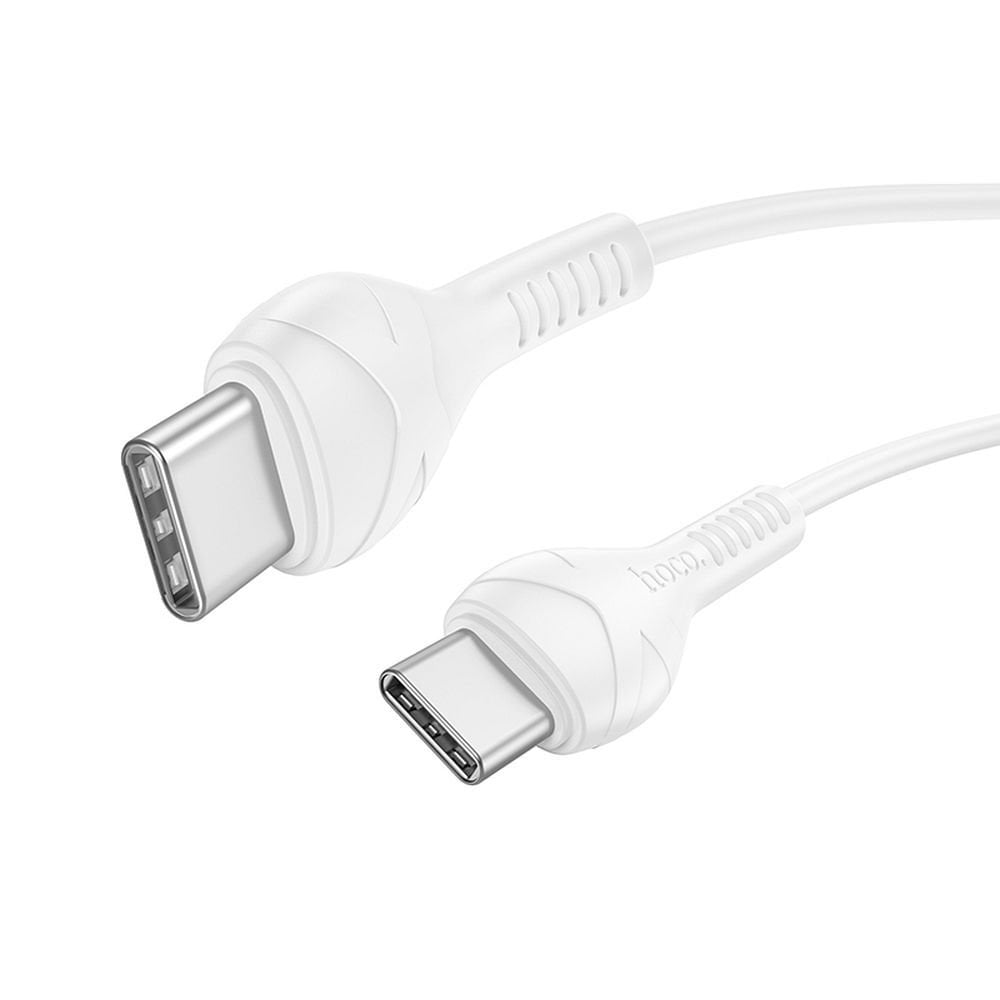 HOCO X37 καλώδιο Type C σε Type C PD 60W Cool 1m λευκό