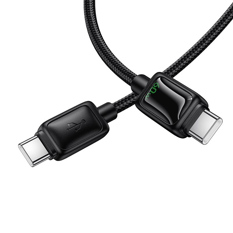 Καλώδιο USB-C σε USB-C Hoco 3A 60W 1,2m U146 μαύρο - Image 5